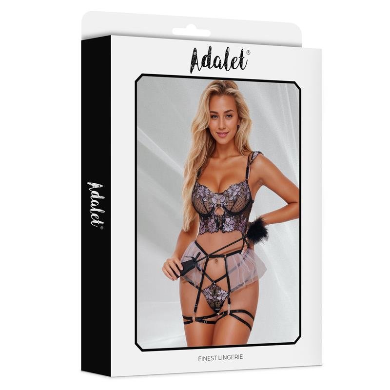Adalet Caroline Set with Garter - Loveangels