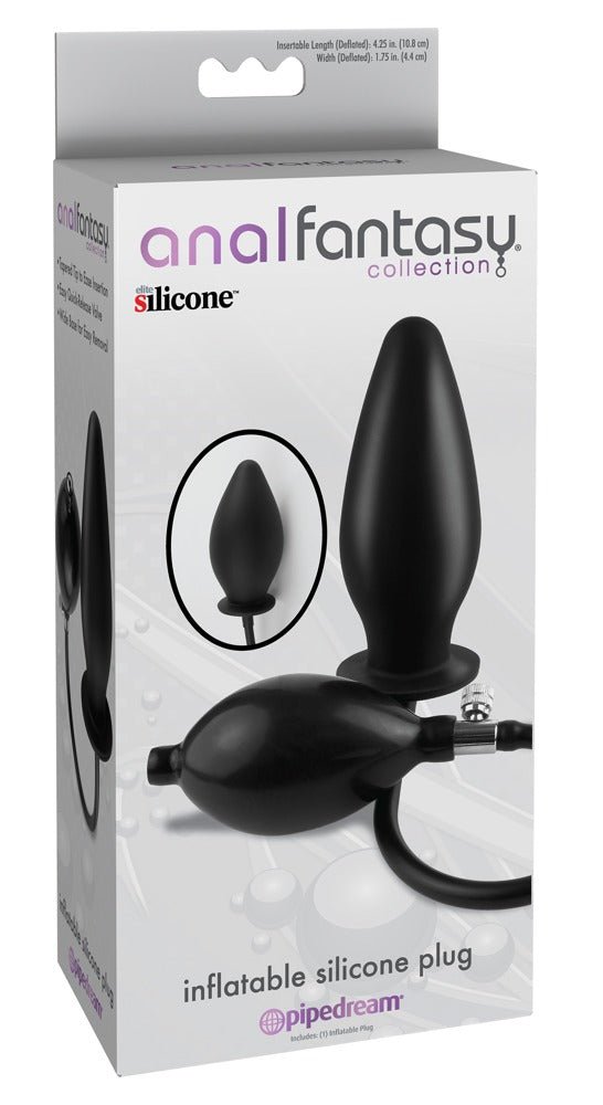 Anal Fantasy Inflatable Silicone Plug - Loveangels