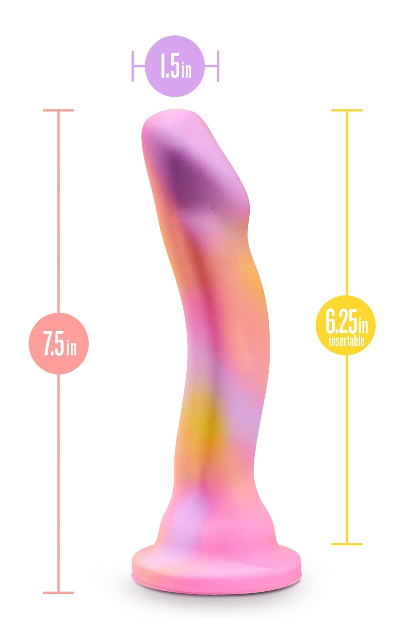 Avant Sun'S Out Pink 19cm Dildo - Loveangels