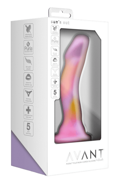 Avant Sun'S Out Pink 19cm Dildo - Loveangels