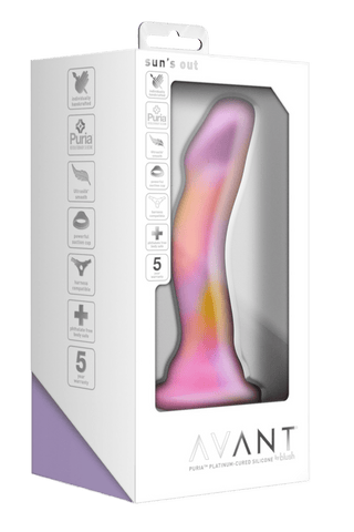 Avant Sun'S Out Pink 19cm Dildo - Loveangels