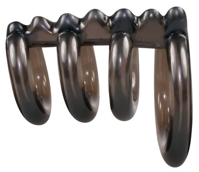 Bad Kitty 4 Piece Penis & Testicle Ring - Loveangels