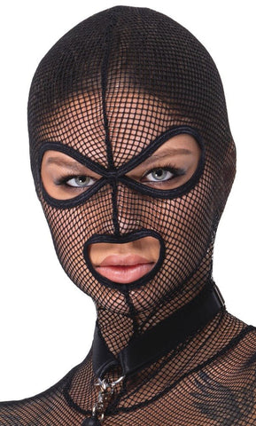 Bad Kitty Wet Look And Mesh Set With Choker And Flogger Size Large - Loveangels