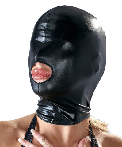 Bad Kitty Wet Look Head Mask - Loveangels