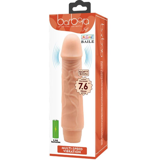 Baile Barbara Realistic Vibrator 19.5cm - Loveangels