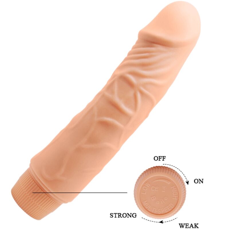 Baile Barbara Realistic Vibrator 19.5cm - Loveangels