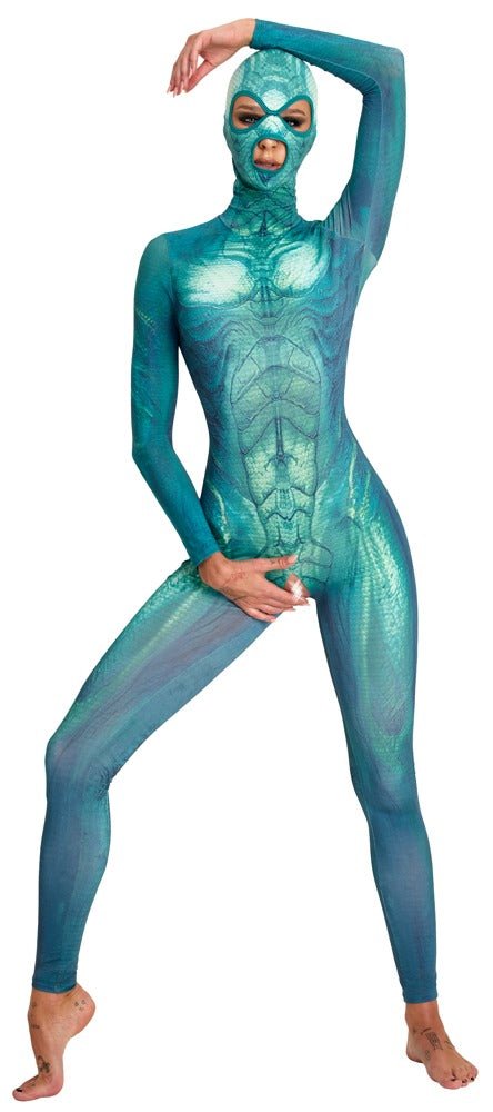 Beasty Cocks Beasty Reptile Jumpsuit Costume S/M - Loveangels