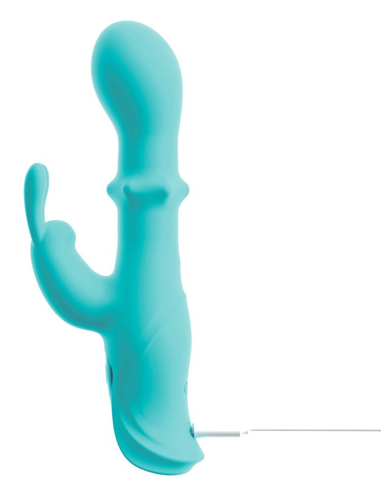 Beau Coeur Oriven Slide Ring Rabbit Vibrator - Loveangels