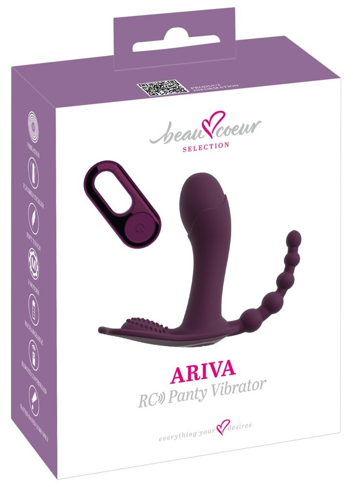 Beau Couer Ariva Remote Control Panty Vibrator - Loveangels