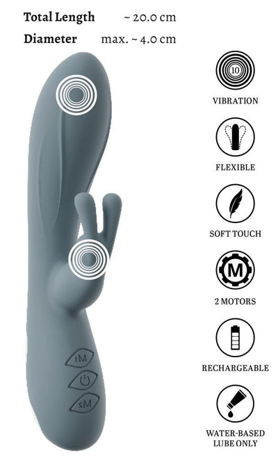 Beau Couer VELINA Rabbit Vibrator - Loveangels