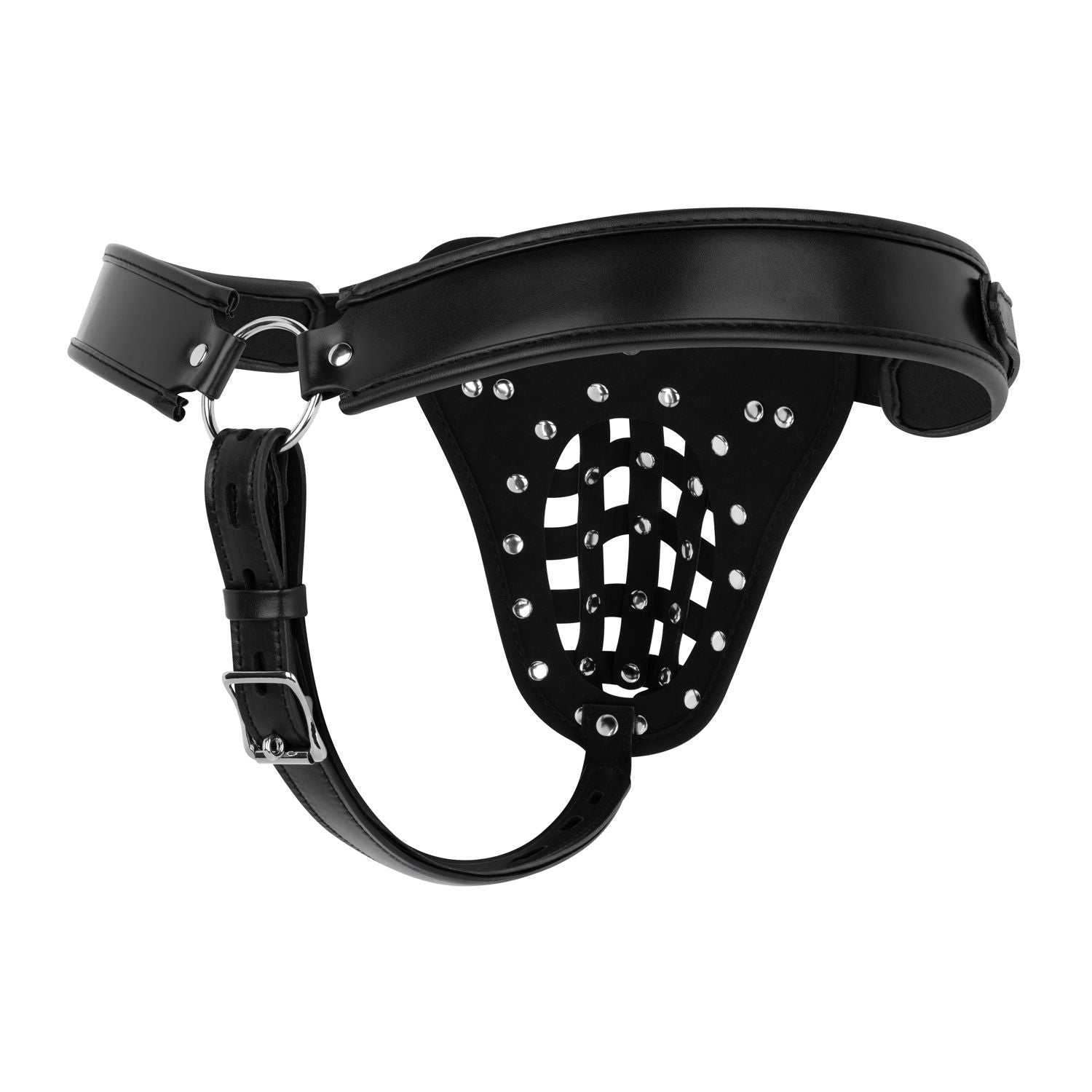 Bedroom Fantasies Black Chastity Cage Panty - Loveangels