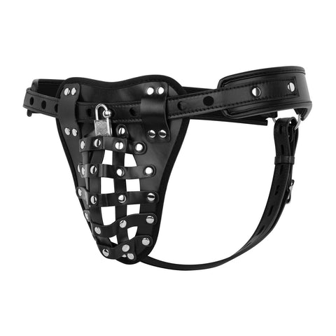 Bedroom Fantasies Black Chastity Cage Panty - Loveangels
