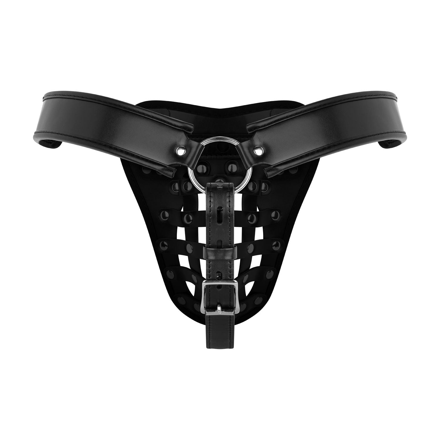Bedroom Fantasies Black Chastity Cage Panty - Loveangels