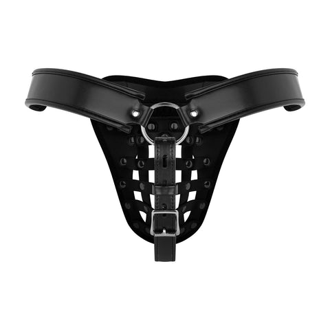 Bedroom Fantasies Black Chastity Cage Panty - Loveangels