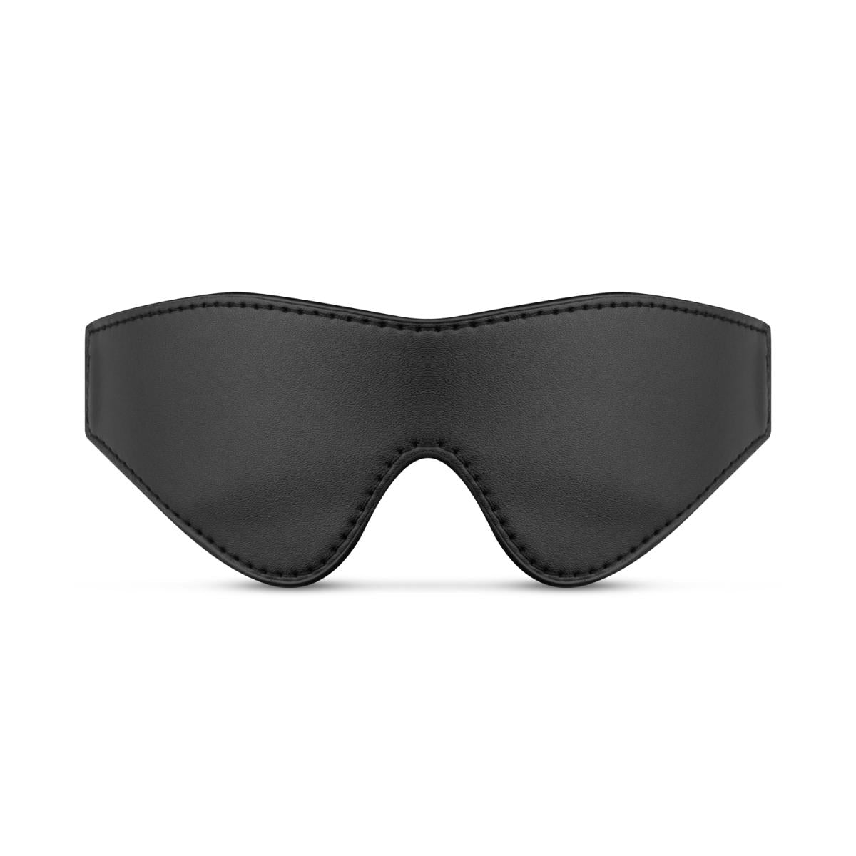 Bedroom Fantasies Faux Leather Blindfold - Loveangels