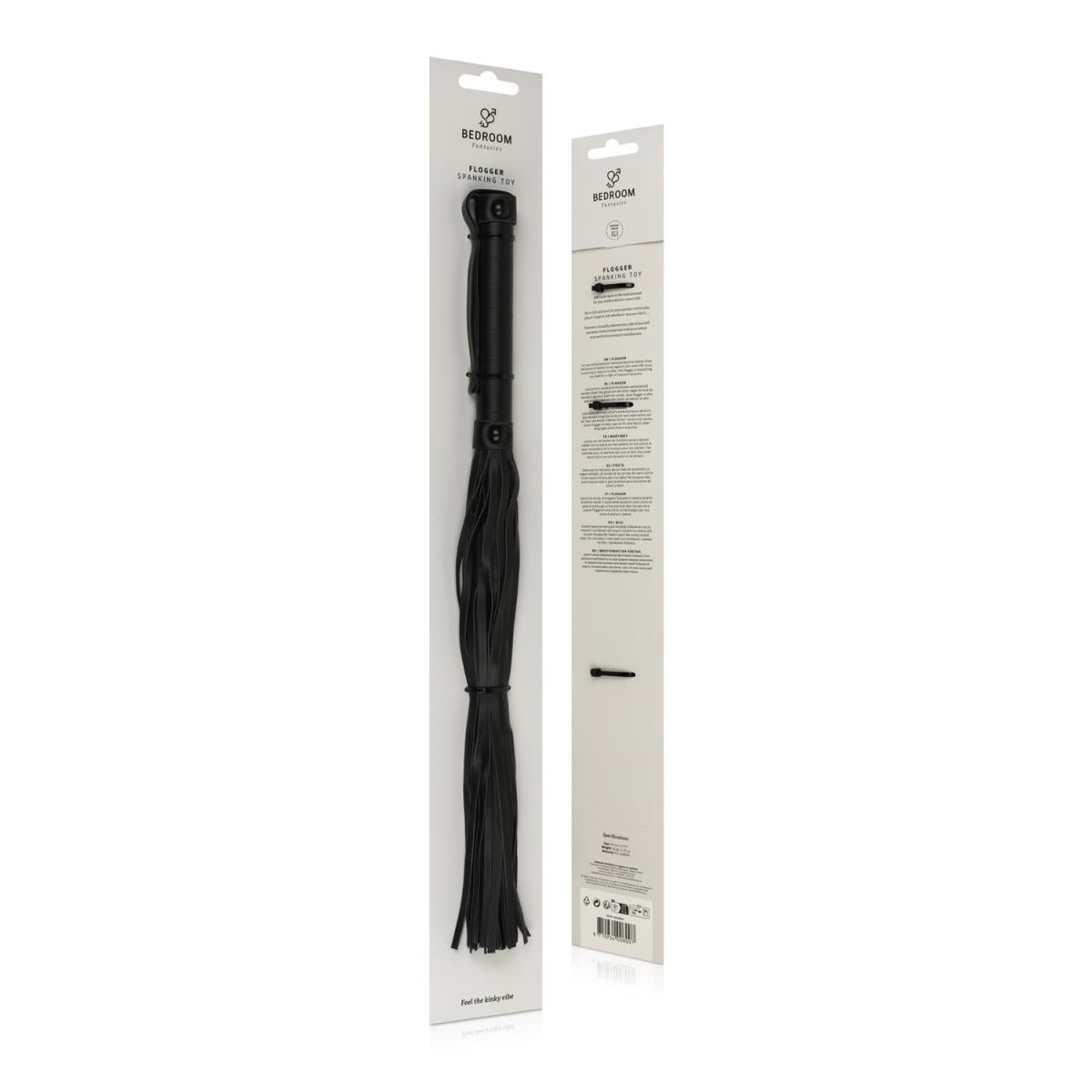 Bedroom Fantasies Faux Leather Flogger - Loveangels