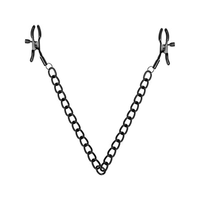 Bedroom Fantasies Nipple Clamps with Chain - Loveangels