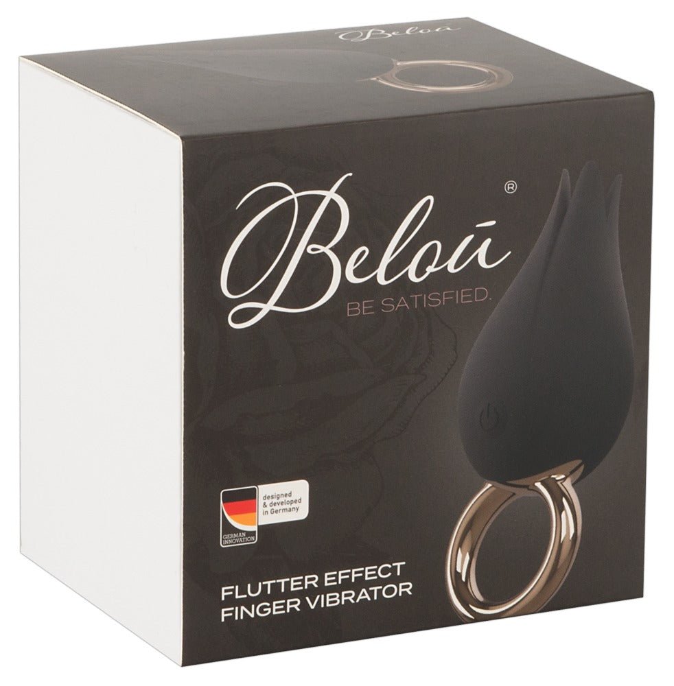 Belou Flutter Effect Finger Vibrator - Loveangels