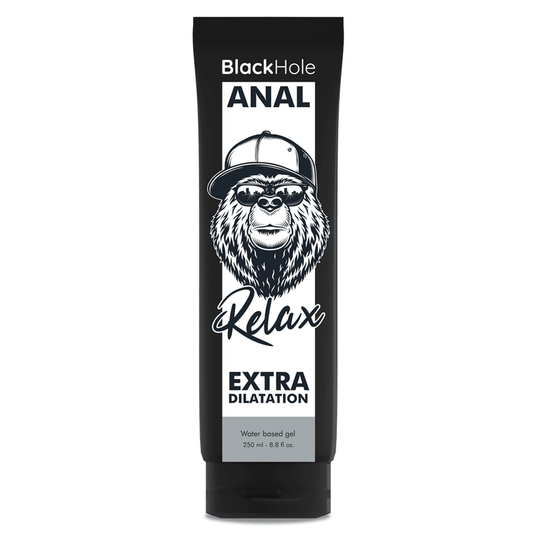 Black Hole Water Based Gel with Extra Dilation 250ml - Loveangels