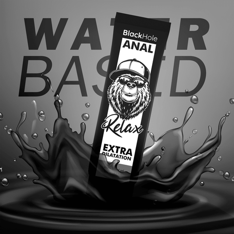 Black Hole Water Based Gel with Extra Dilation 250ml - Loveangels