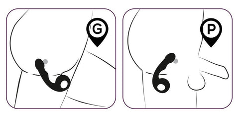 Black Velvets G & P Spot Vibrator - Loveangels