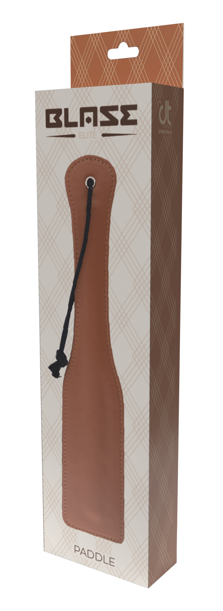 Blaze Elite Cognac Vegan Leather Paddle - Loveangels