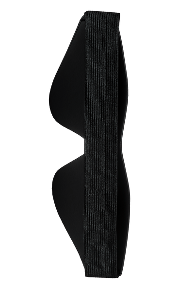 Blaze Luxury Fetish Blindfold Black - Loveangels