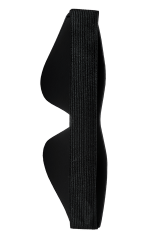 Blaze Luxury Fetish Blindfold Black - Loveangels