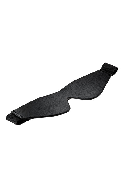 Blaze Luxury Fetish Blindfold Black - Loveangels