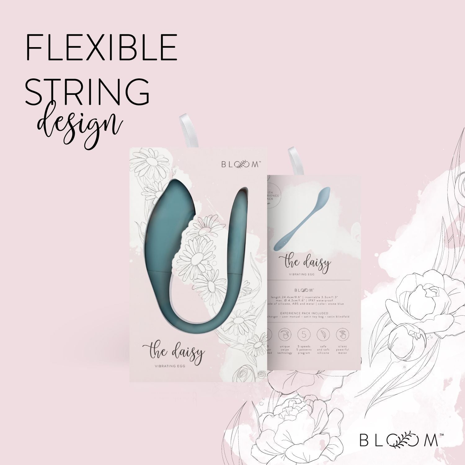 Bloom The Daisy Vibrating Egg - Loveangels