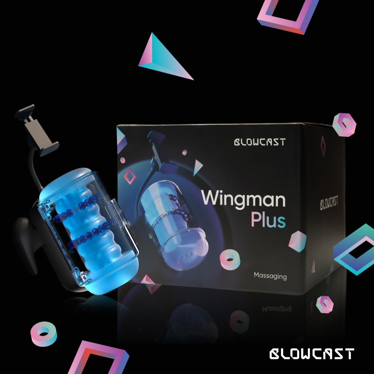 Blowcast Wingman Plus Automatic Masturbator - Loveangels