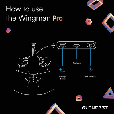 Blowcast Wingman Pro Automatic Masturbator - Loveangels
