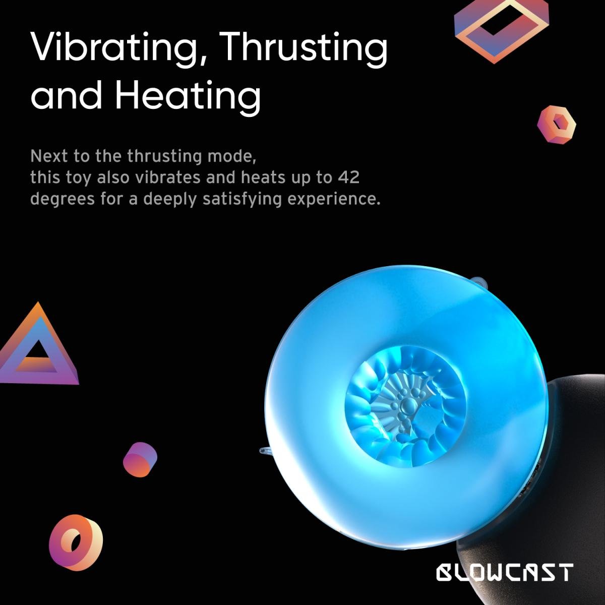 Blowcast Wingman Pro Automatic Masturbator - Loveangels