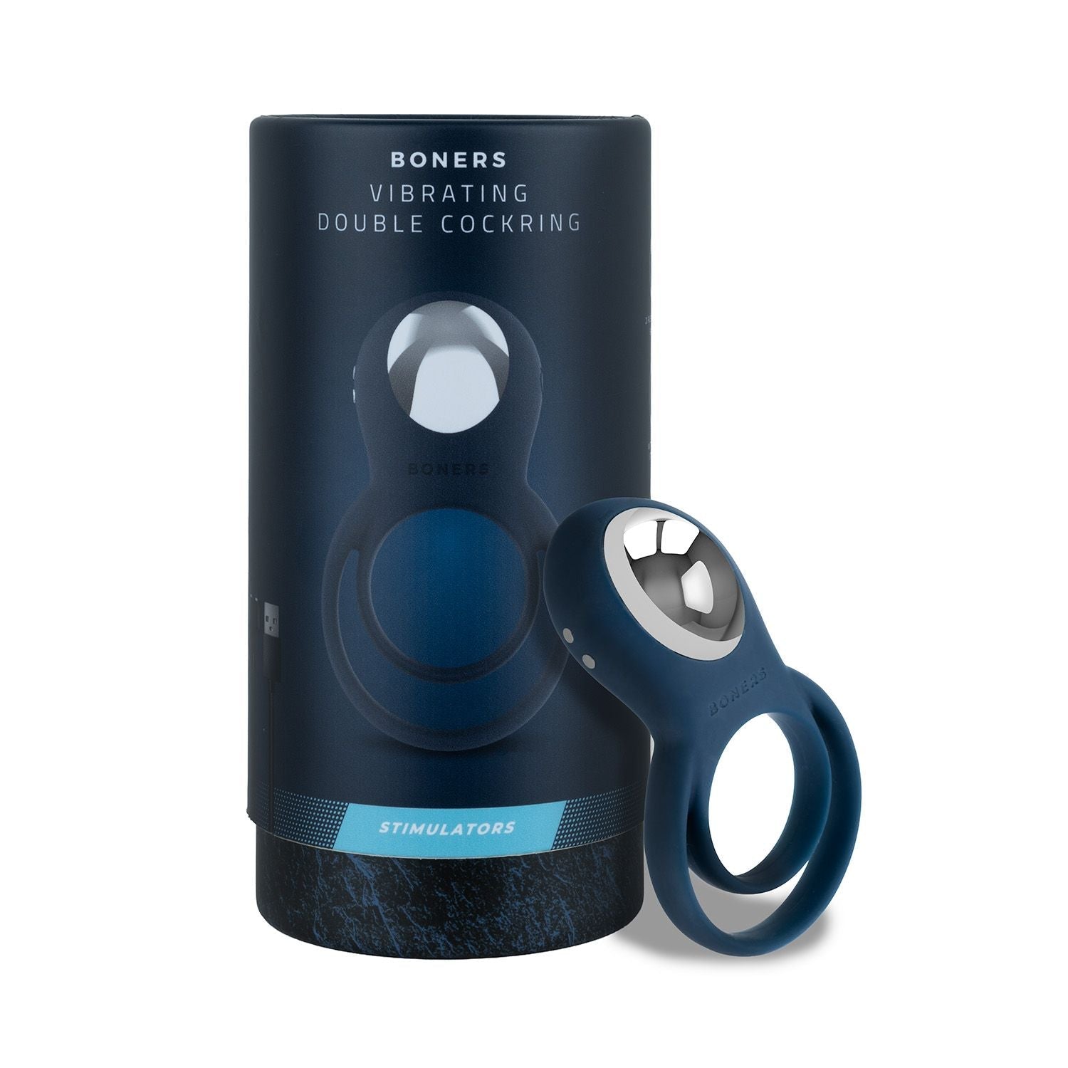 Boners Vibrating Double Ring - Loveangels