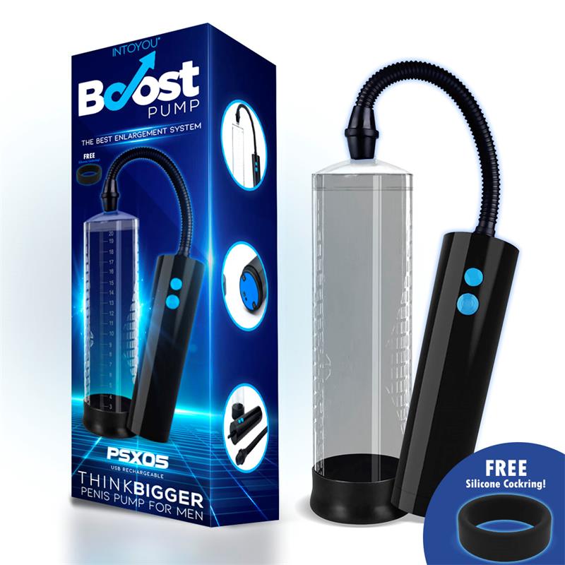 Boost Rechargeable Penis Pump PSX05 - Loveangels