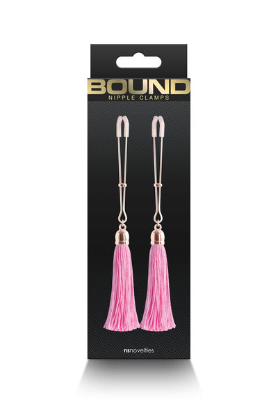 Bound Nipple Clamps With Tassels - Loveangels