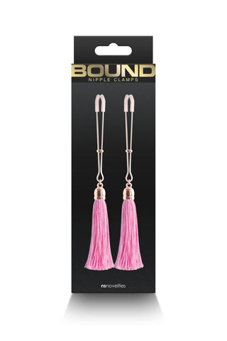 Bound Nipple Clamps With Tassels - Loveangels