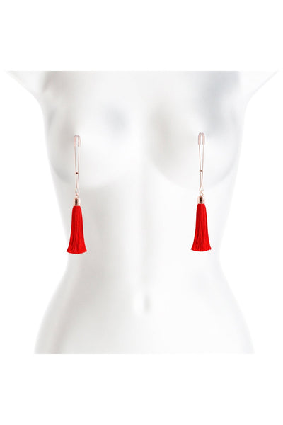 Bound Nipple Clamps With Tassels - Loveangels