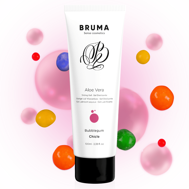 Bruma Slider Gel Bubblegum Flavour With Aloe Vera 100 ML - Loveangels