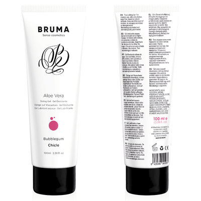 Bruma Slider Gel Bubblegum Flavour With Aloe Vera 100 ML - Loveangels
