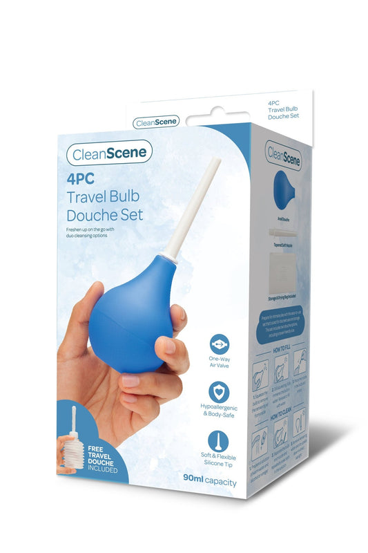 CleanScene 90ml 4pc Travel Bulb Douche - Loveangels