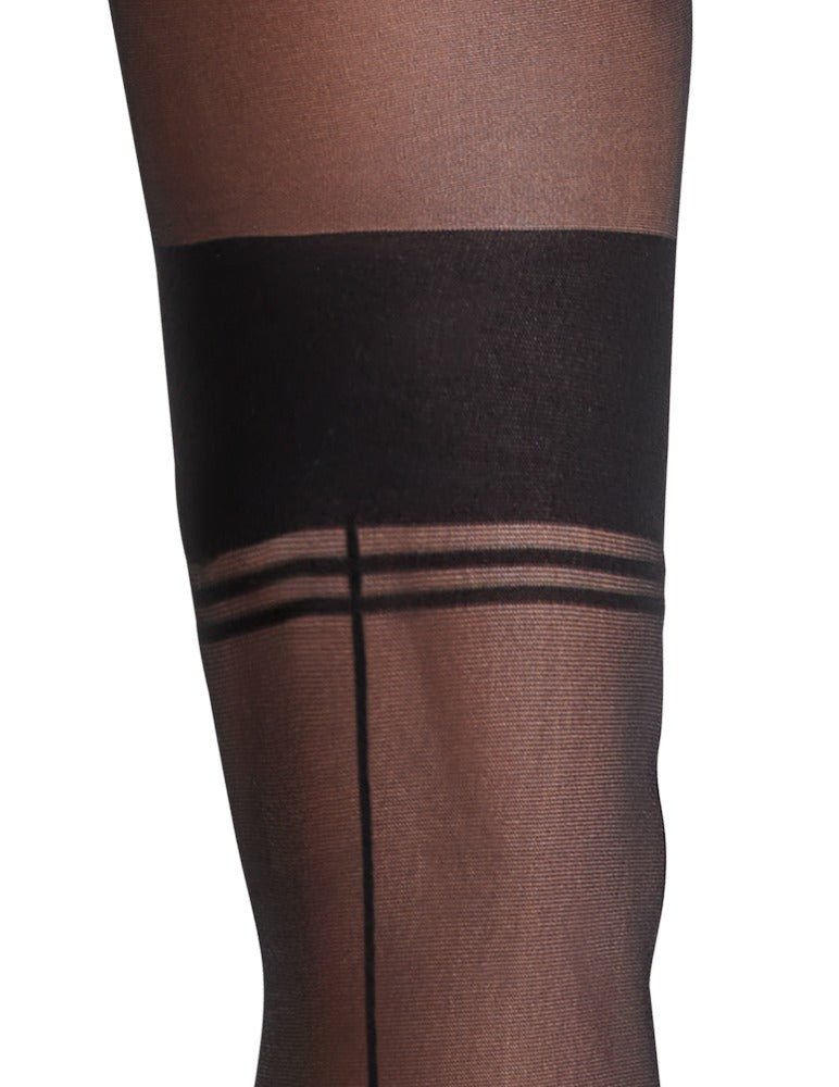 Cottelli Crotchless Tights - Loveangels