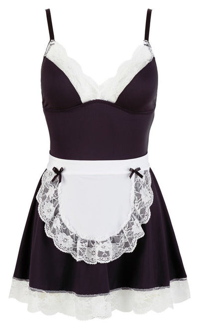 Cottelli Maid Costume Dress With Apron - Loveangels