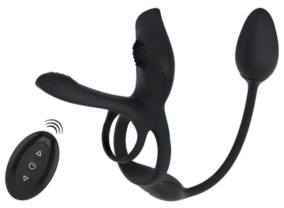 Couples Choice Remote Control Multi Function Vibrator - Loveangels