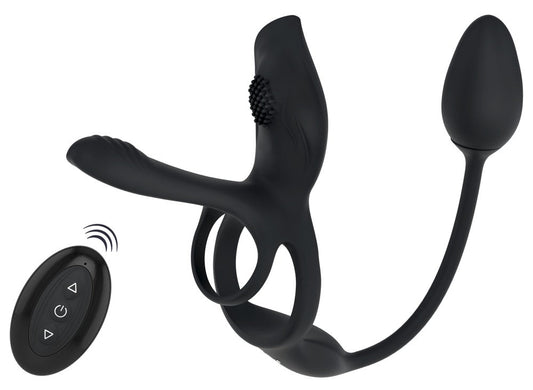 Couples Choice Remote Control Multi Function Vibrator - Loveangels