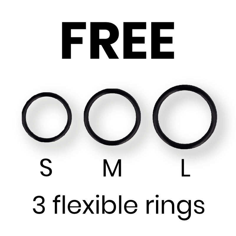 Cyber Silicock Strap On Harness With 3 Rings - Loveangels
