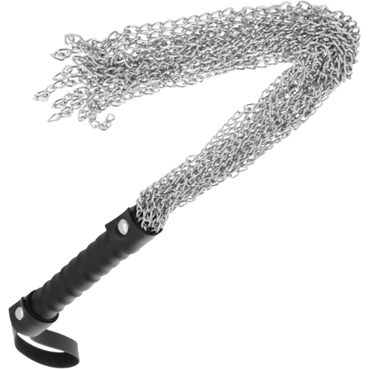 Darkness BDSM Metal Chain Flogger Whip - Loveangels