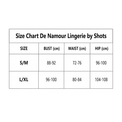 De Namour Lingerie by Shots Sheer Lace Bodysuit - Loveangels
