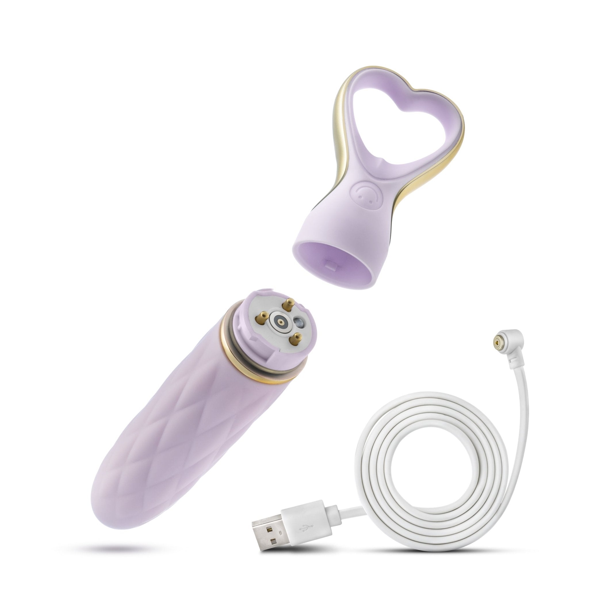 Delice Heartthrob Lavender Love Bullet Vibrator By Blush - Loveangels
