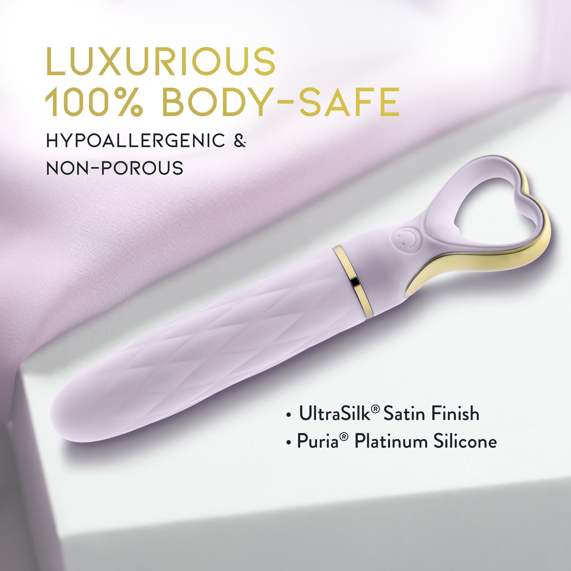 Delice Heartthrob Lavender Love Bullet Vibrator By Blush - Loveangels